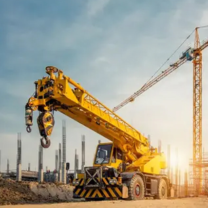 Operate a mobile crane